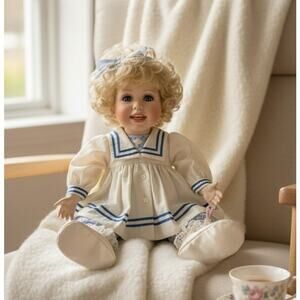 Virginia Ehrlich Turner 19" Porcelain Doll Michelle Hamilton Collection